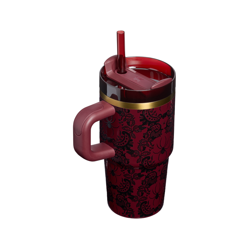 Stanley 1913 Halloween Quencher®  H2.0 Flowstate™ Tumbler | 20 OZ 0.59 L in Bordeaux Lace | Back View