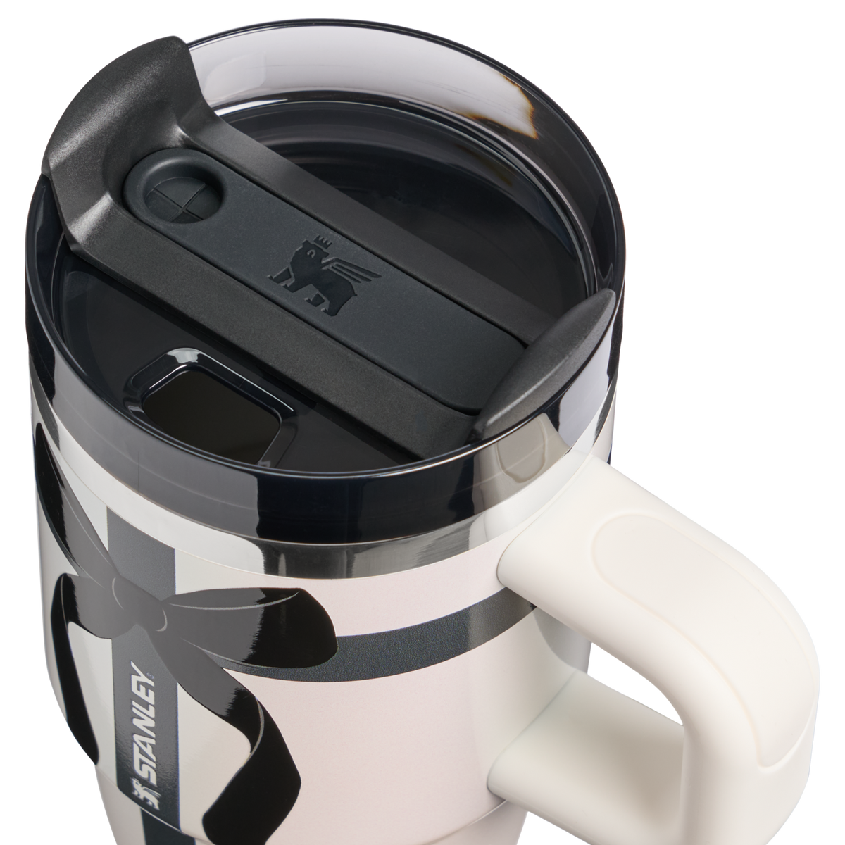 Stanley 1913 The Quencher®  H2.0 Flowstate™ Tumbler | 20 OZ 0.59 L in Salt Ribbon | Lid Detailed View