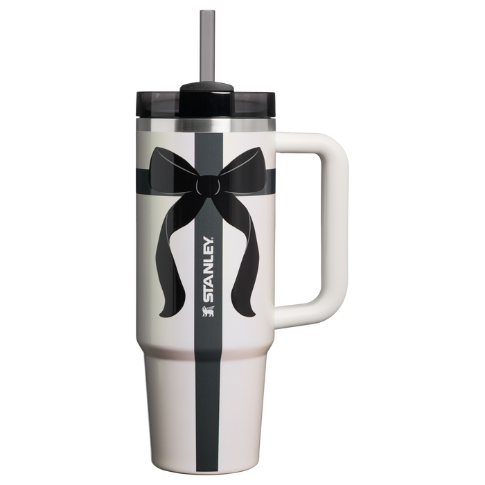 Stanley 1913 The Quencher® H2.0 Flowstate™ Tumbler 30 OZ 0.89 L in Salt Ribbon | Front View