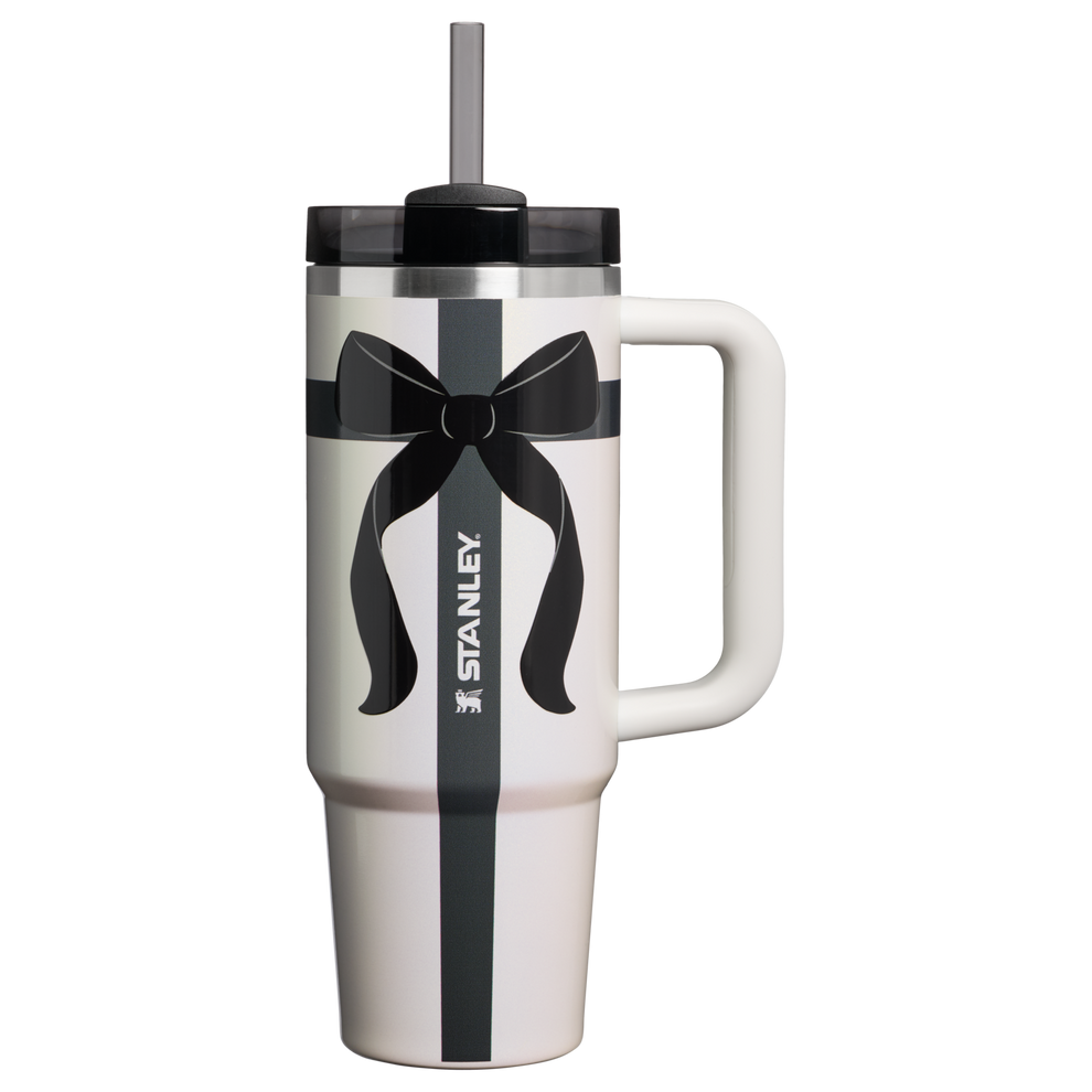 Stanley 1913 The Quencher® H2.0 Flowstate™ Tumbler 30 OZ 0.89 L in Salt Ribbon | Front View