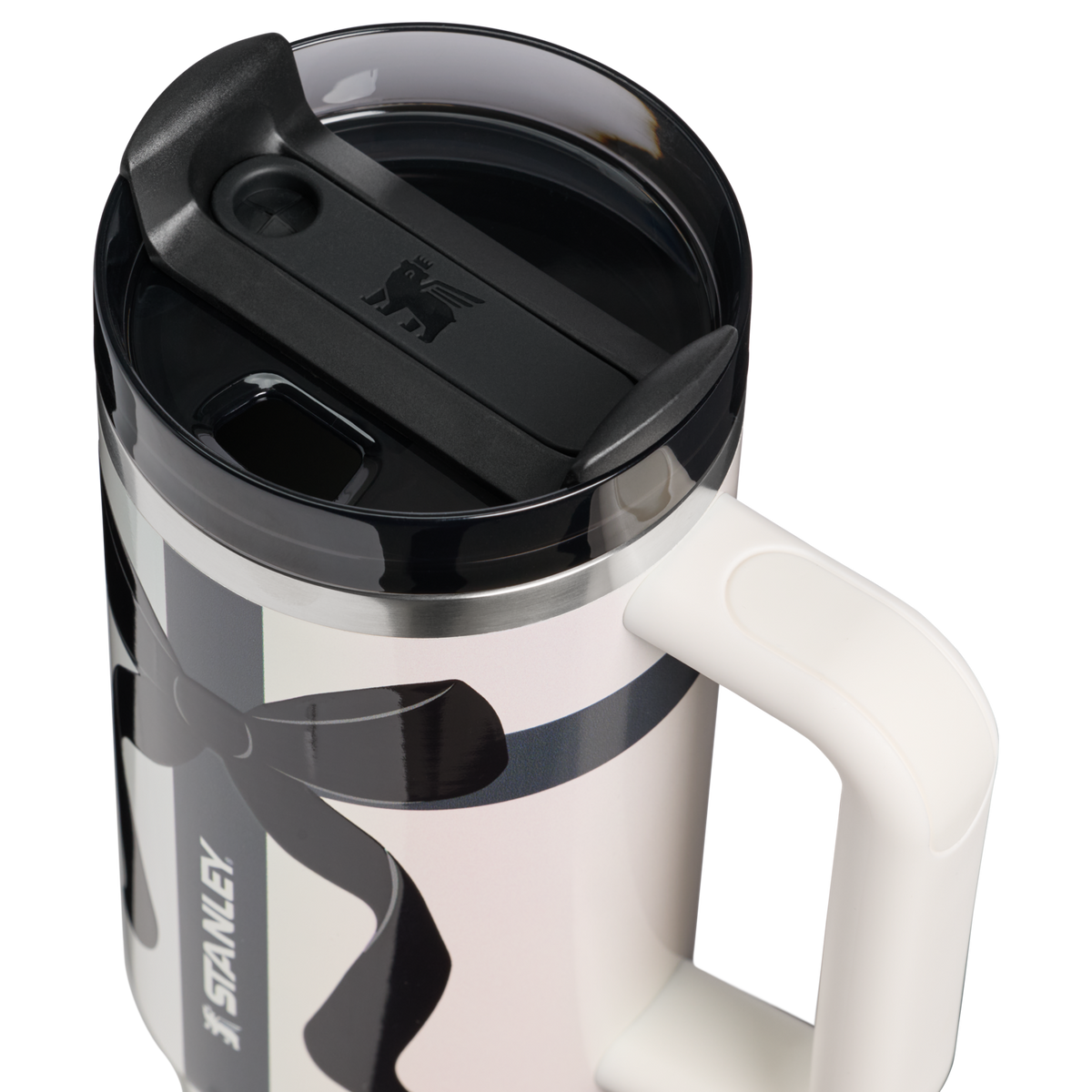 Stanley 1913 The Quencher® H2.0 Flowstate™ Tumbler 30 OZ 0.89 L in Salt Ribbon | Lid Detailed View