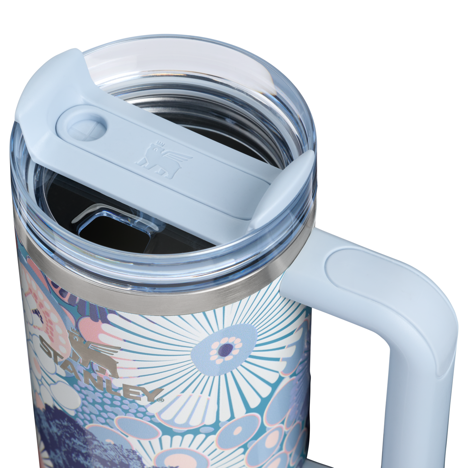 Stanley 1913 The Quencher H2.0 Flowstate™ Tumbler 30 OZ 0.88 L in Blue Dream Wildflower | View 2