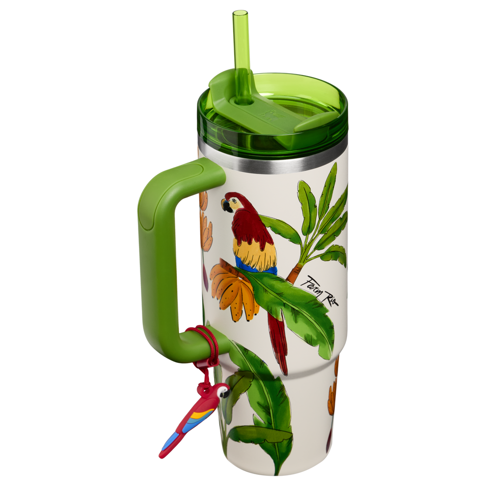 Stanley 1913 Stanley 1913 x FARM Rio Quencher® H2.0 Flowstate™ Tumbler 30 OZ 0.89 L in Farm Rio Tropical Destiny