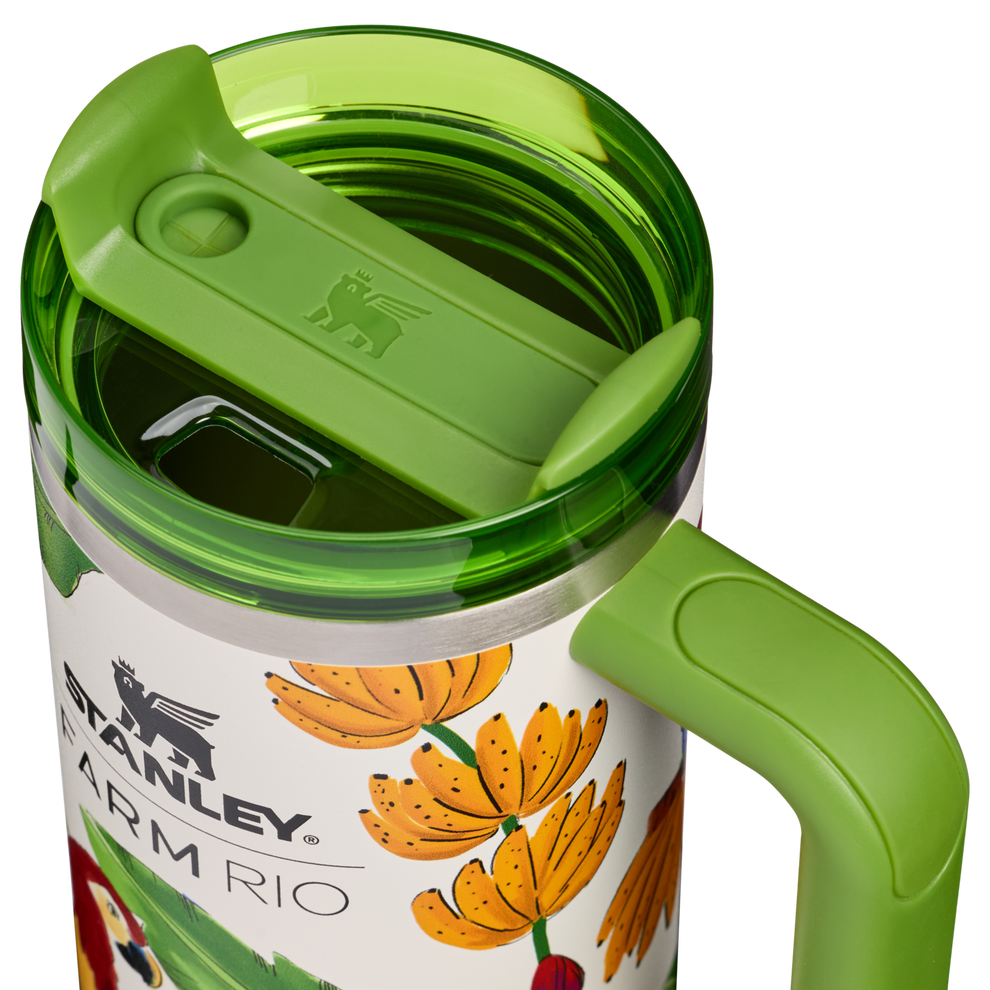 Stanley 1913 Stanley 1913 x FARM Rio Quencher® H2.0 Flowstate™ Tumbler 30 OZ 0.89 L in Farm Rio Tropical Destiny
