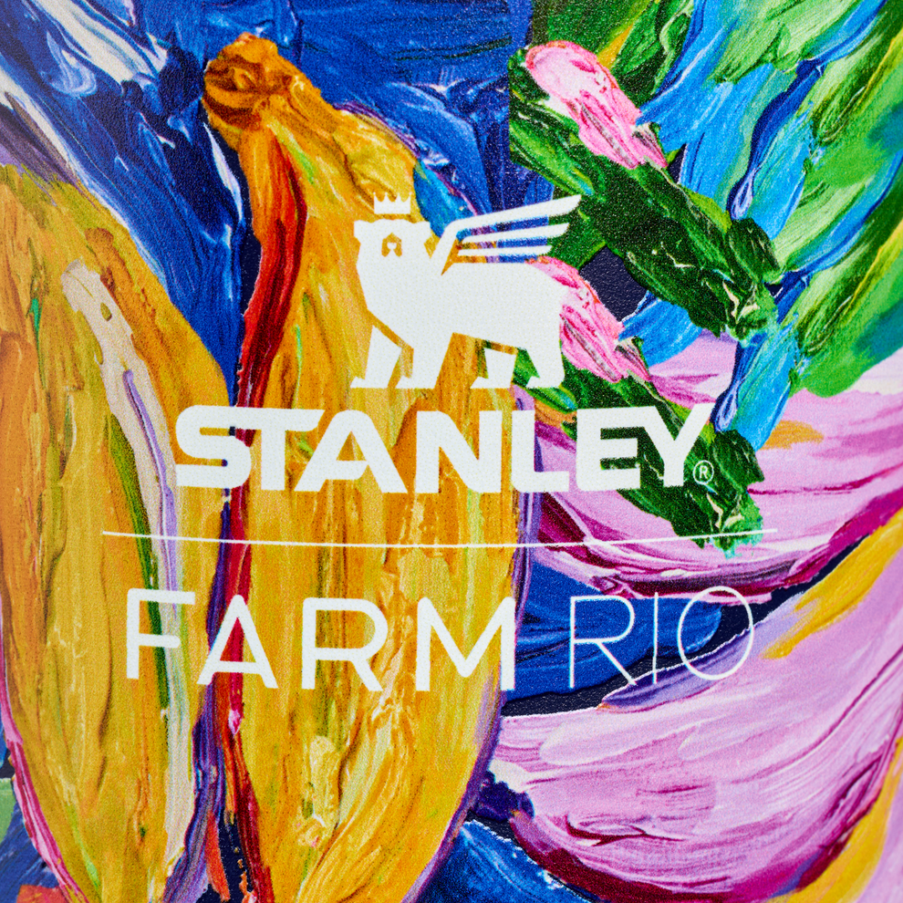Stanley 1913 Stanley 1913 x FARM Rio Quencher® H2.0 Flowstate™ Tumbler 40 OZ 1.18 L in Farm Rio Painted Bananas