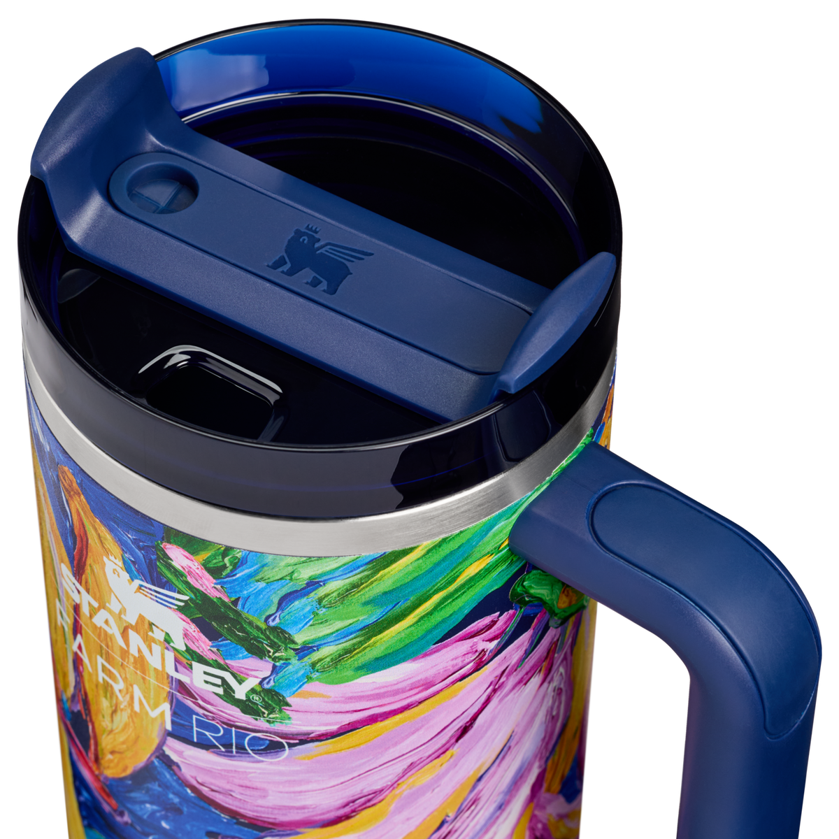 Stanley 1913 Stanley 1913 x FARM Rio Quencher® H2.0 Flowstate™ Tumbler 40 OZ 1.18 L in Farm Rio Painted Bananas | Front View