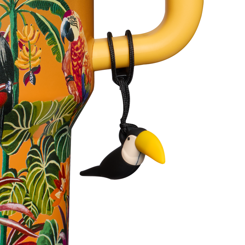 Stanley 1913 Stanley 1913 x FARM Rio Quencher® H2.0 Flowstate™ Tumbler 40 OZ 1.18 L in Farm Rio Tropical Woods | Detailed View