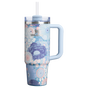 Swatch for Stanley 1913 The Quencher H2.0 Flowstate™ Tumbler 30 OZ 0.88 L in Blue Dream Wildflower
