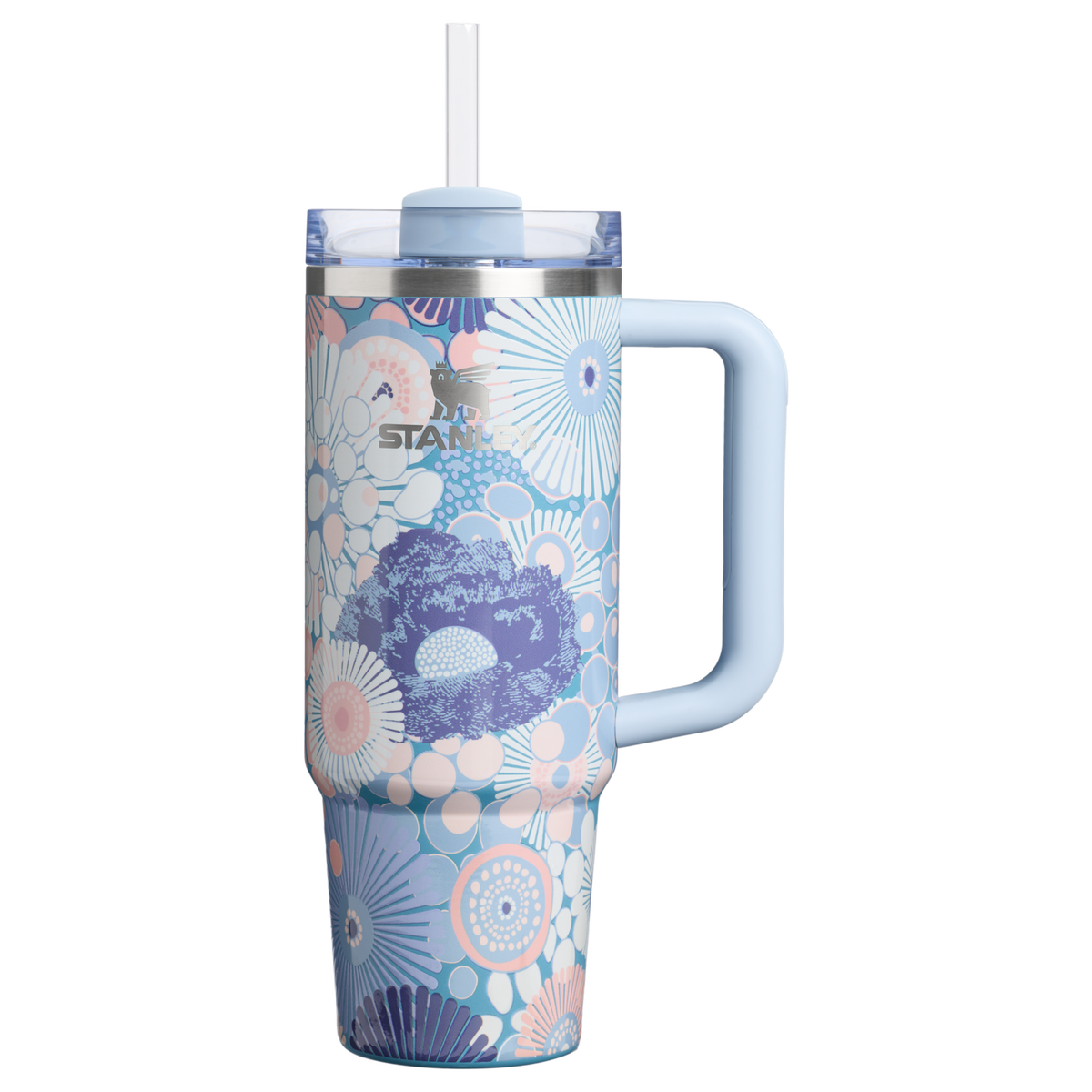 Stanley 1913 The Quencher H2.0 Flowstate™ Tumbler 30 OZ 0.88 L in Blue Dream Wildflower