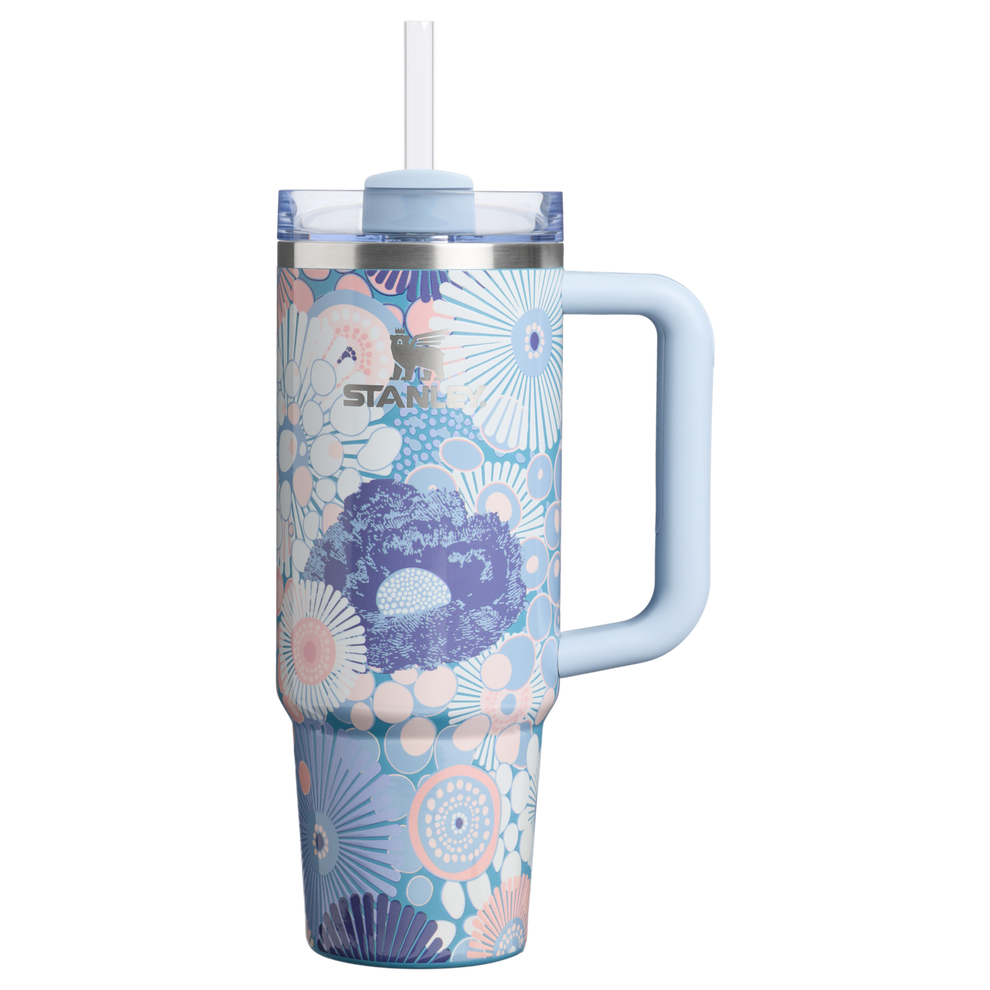 Stanley 1913 The Quencher H2.0 Flowstate™ Tumbler 30 OZ 0.88 L in Blue Dream Wildflower