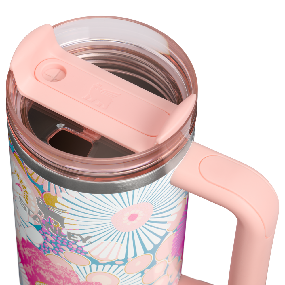 Stanley 1913 The Quencher H2.0 FlowState™ Tumbler 30 OZ 0.89 L in Sorbet Wildflower