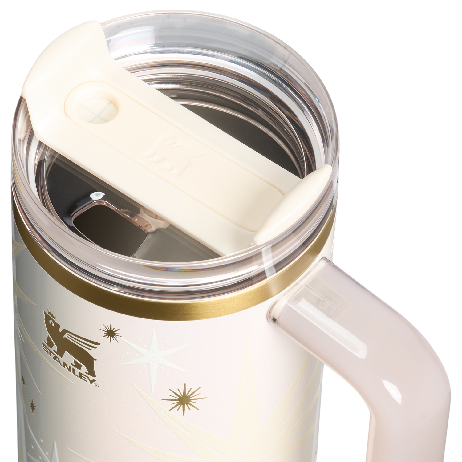 Stanley 1913 The Quencher® Luxe H2.0 FlowState™ Tumbler 30 OZ 0.88 L in Starlight Shimmer | View 3