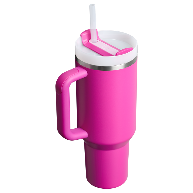 Stanley 1913 The IceFlow™ Flip Straw Tumbler 40 OZ  1.18L in Dark Blossom | Back View
