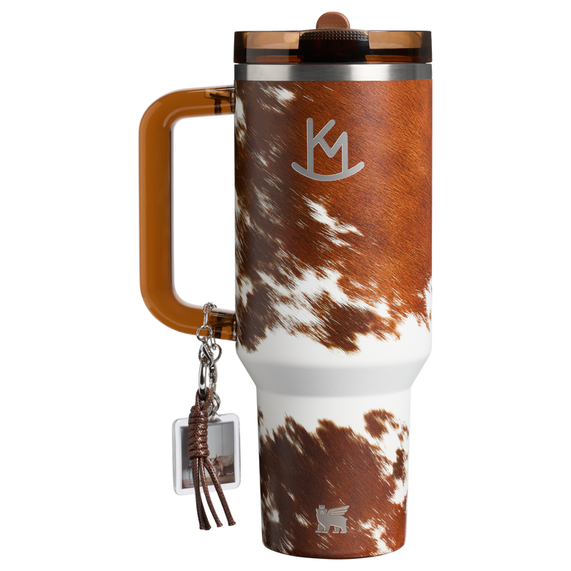 Stanley 1913 The Kacey Musgraves x Stanley 1913 Quencher® ProTour Flip Straw Tumbler 40 OZ 1.18 L in Kacey Musgraves Rodeo | Back View