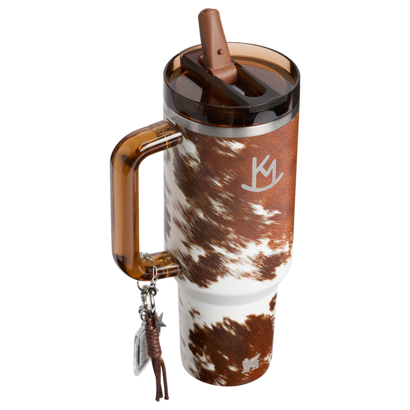 Stanley 1913 The Kacey Musgraves x Stanley 1913 Quencher® ProTour Flip Straw Tumbler 40 OZ 1.18 L in Kacey Musgraves Rodeo | Back View