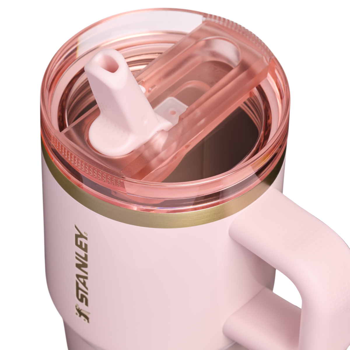 Stanley 1913 The Quencher® ProTour Flip Straw Tumbler 20 OZ 0.59 L in Blossom Gloss | Lid Detailed View