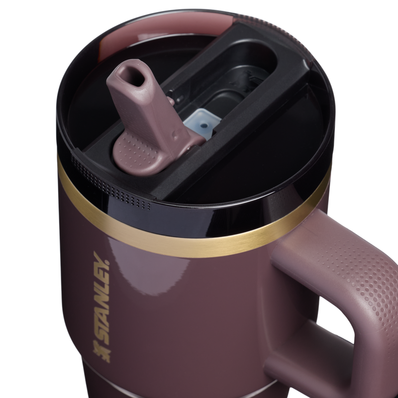 Stanley 1913 The Quencher ProTour Flip Straw Tumbler 20 OZ 0.59 L - Stanley Create in Fig Gloss | Lid Detailed View