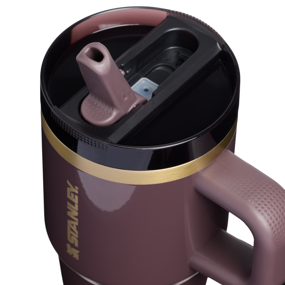 Stanley 1913 The Quencher® ProTour Flip Straw Tumbler 20 OZ 0.59 L in Fig Gloss | Lid Detailed View