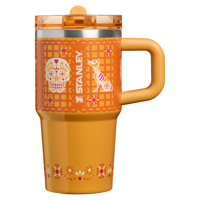Stanley 1913 The Quencher® ProTour Flip Straw Tumbler 20 OZ 0.59 L in Marigold Papel Picado | Front View