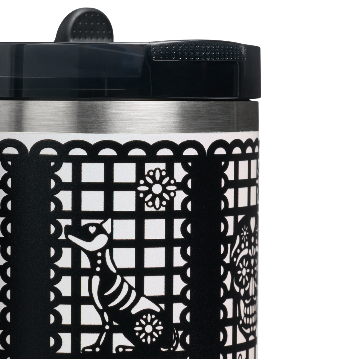 Stanley 1913 The Quencher® ProTour Flip Straw Tumbler 20 OZ 0.59 L in Salt Papel Picado | Detailed View