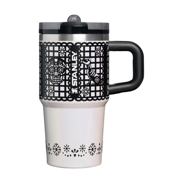 Stanley 1913 The Quencher® ProTour Flip Straw Tumbler 20 OZ 0.59 L in Salt Papel Picado | Front View