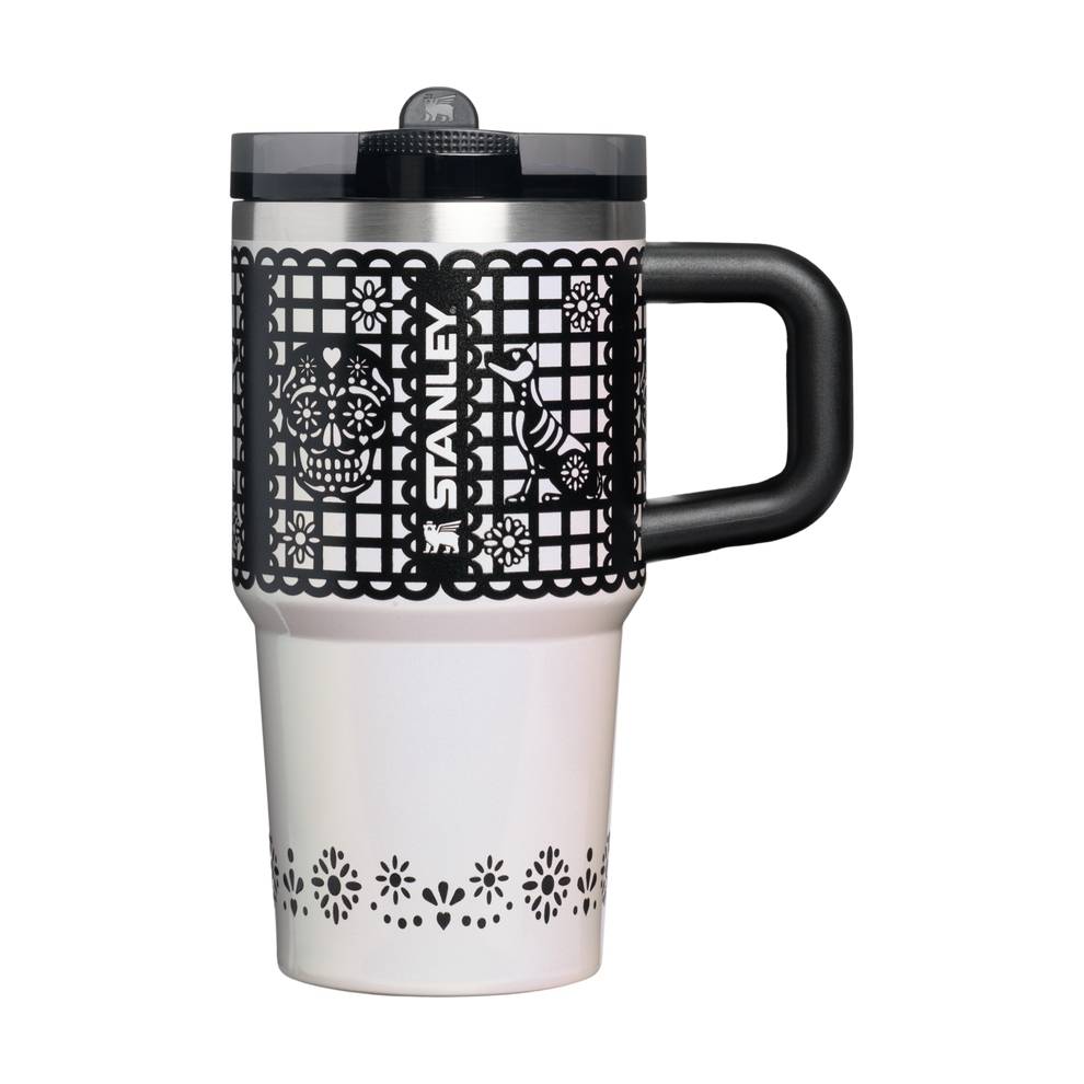 Stanley 1913 The Quencher® ProTour Flip Straw Tumbler 20 OZ 0.59 L in Salt Papel Picado | Front View