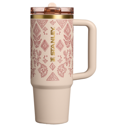 Stanley 1913 Stanley 1913 x Nest Quencher® ProTour Flip Straw Tumbler 30 OZ 0.89 L in Deepa Brown Sugar | Front View