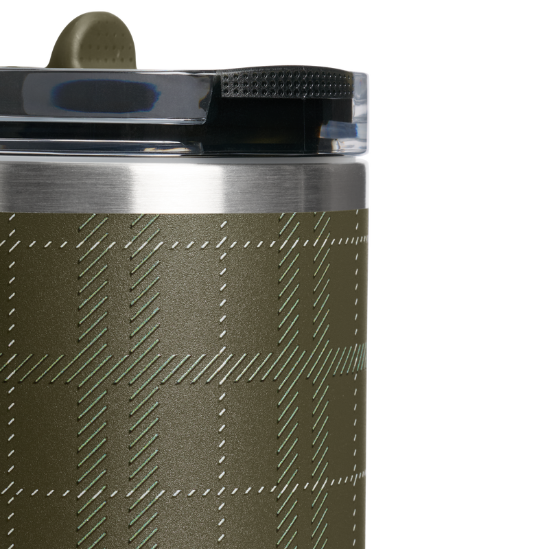 Stanley 1913 The Quencher® ProTour Flip Straw Tumbler 30 OZ 0.89 L in Peat Moss Plaid | Detailed View
