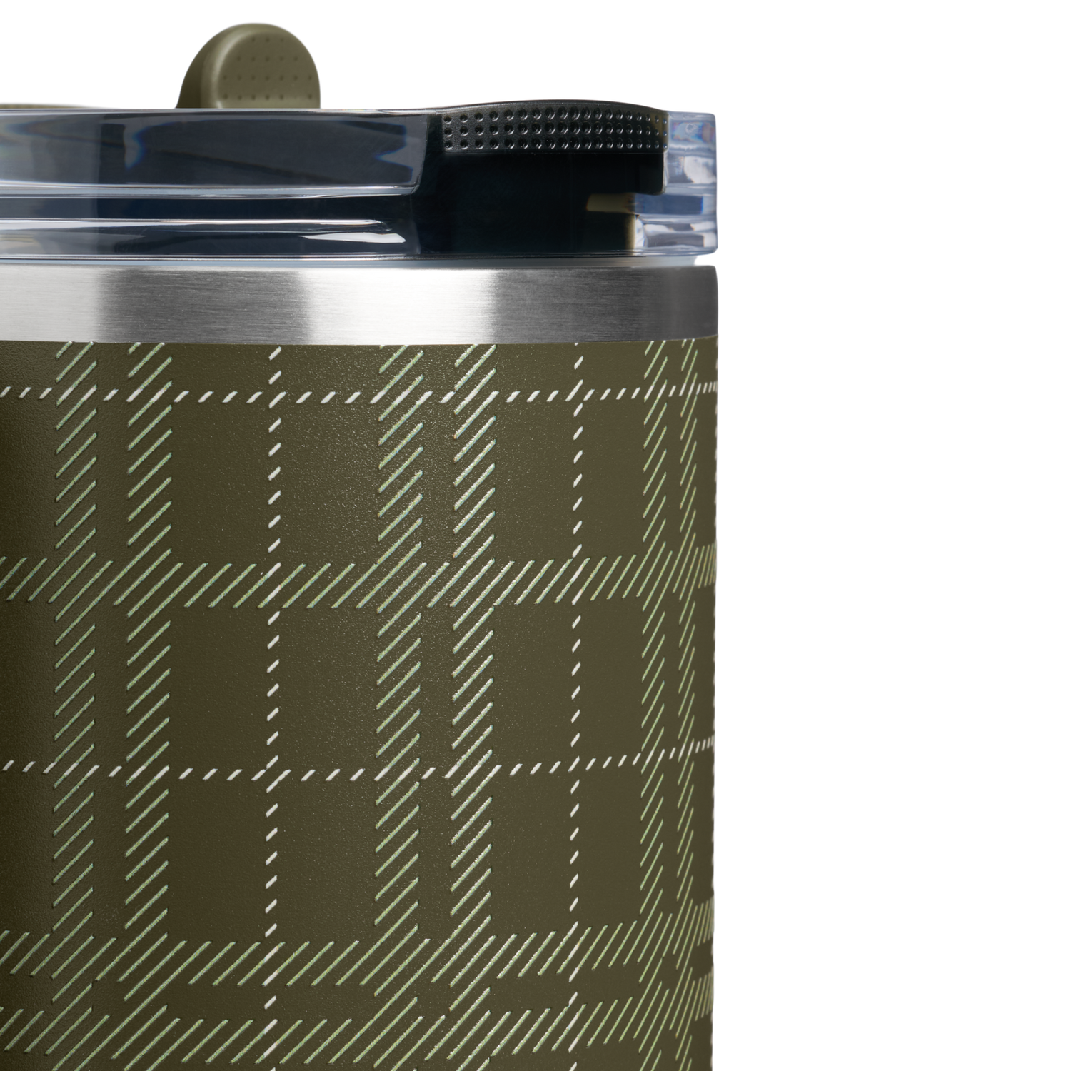 Stanley 1913 The Quencher® ProTour Flip Straw Tumbler 40 OZ  1.18 L in Peat Moss Plaid | Detailed View