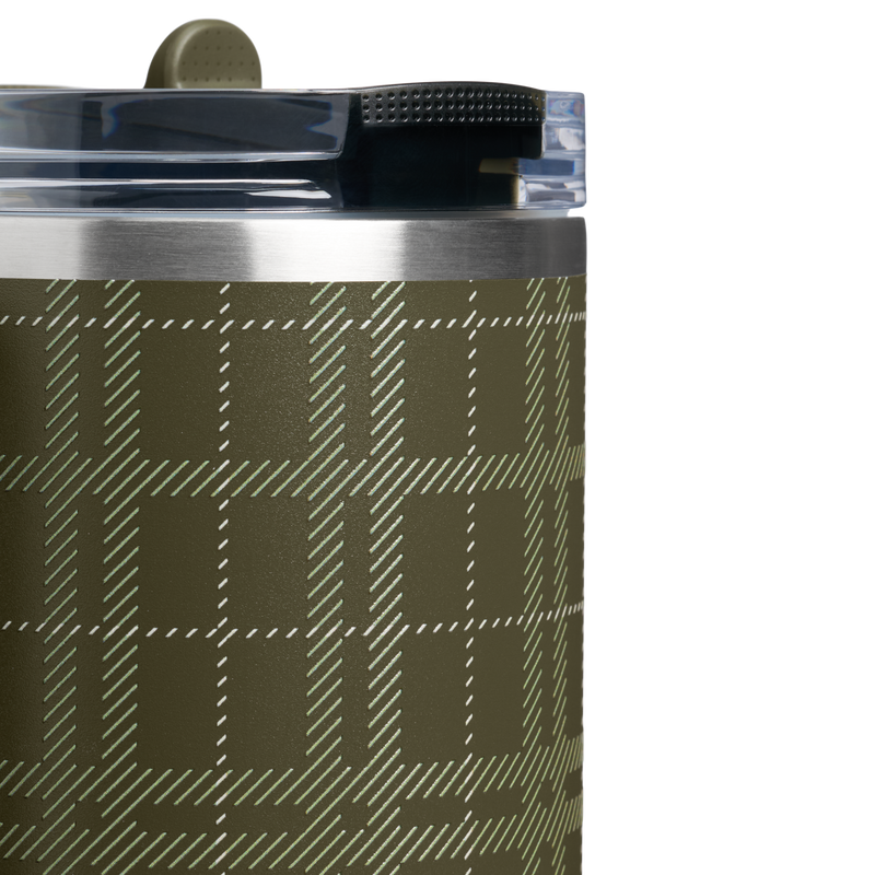 Stanley 1913 The Quencher® ProTour Flip Straw Tumbler 40 OZ  1.18 L in Peat Moss Plaid | Detailed View