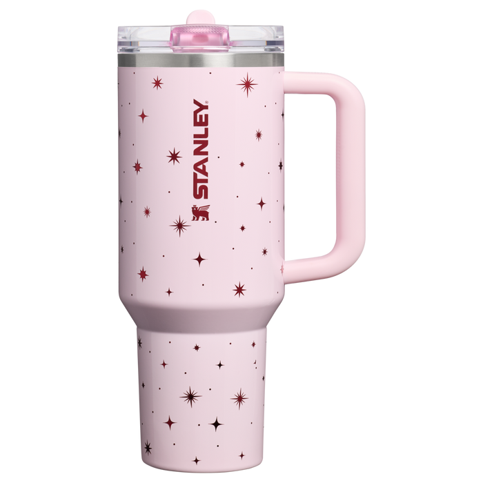 Stanley 1913 The Quencher® ProTour Flip Straw Tumbler 40 OZ 1.18 L in Soft Pink Night Sky | Front View