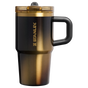 Swatch for Stanley 1913 The Quencher® ProTour Flip Straw Tumbler 20 OZ 0.59 L in Black Honey