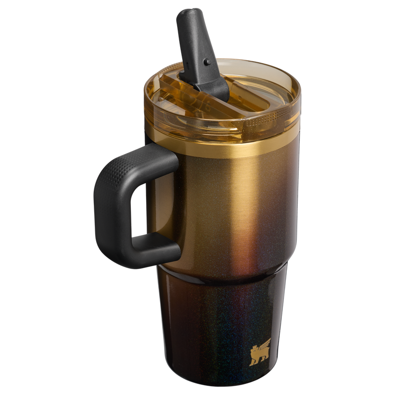 Stanley 1913 The Quencher® ProTour Flip Straw Tumbler 20 OZ 0.59 L in Black Honey | Back View