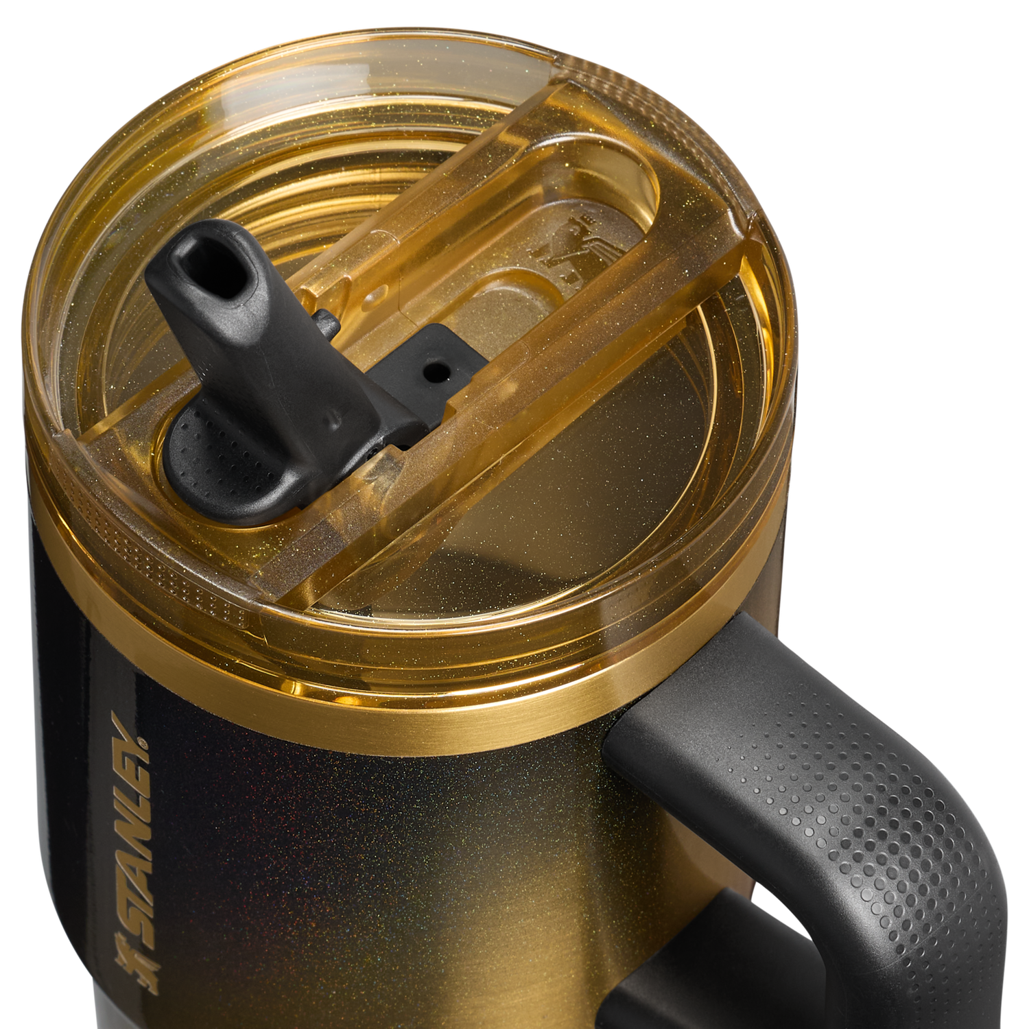 Stanley 1913 The Quencher® ProTour Flip Straw Tumbler 20 OZ 0.59 L in Black Honey | View 2