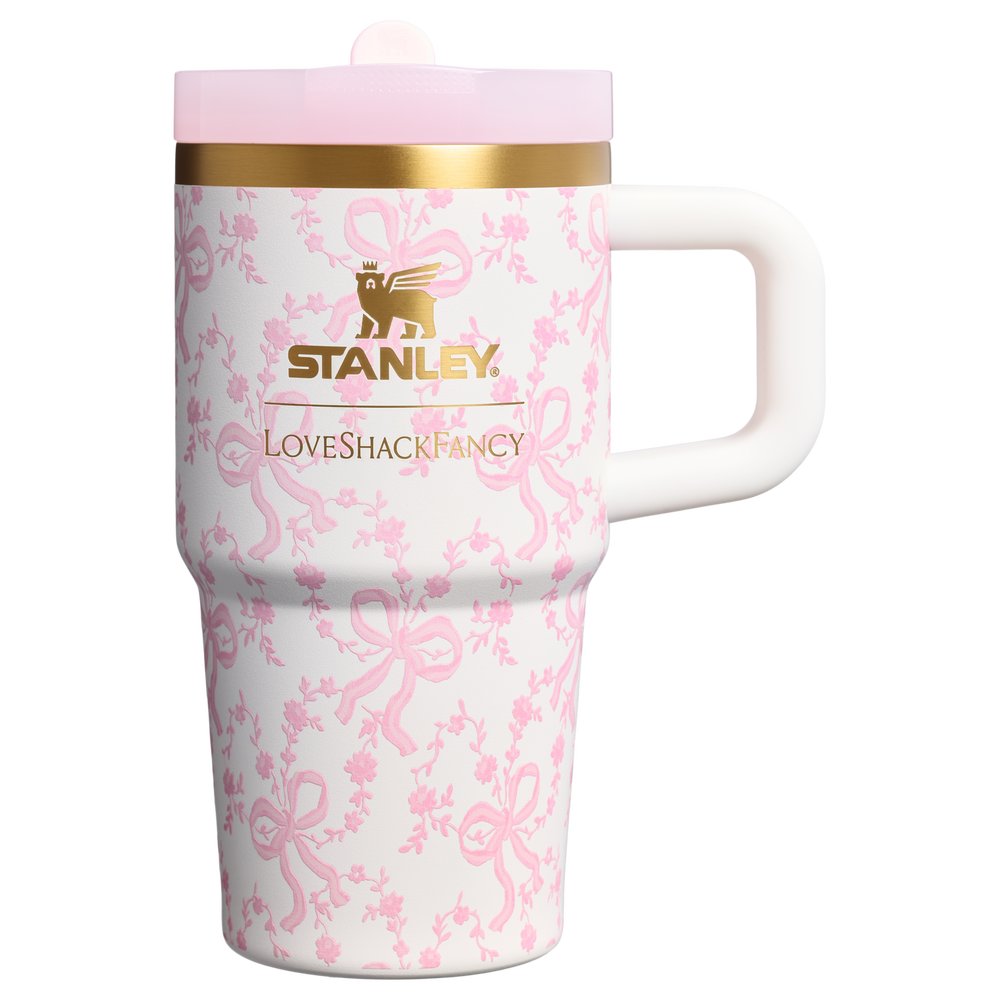Stanley 1913 Stanley 1913 x LoveShackFancy Holiday The Quencher® Details ProTour Tumbler Set 2-pack in Coquette Bow Chantilly | View 5