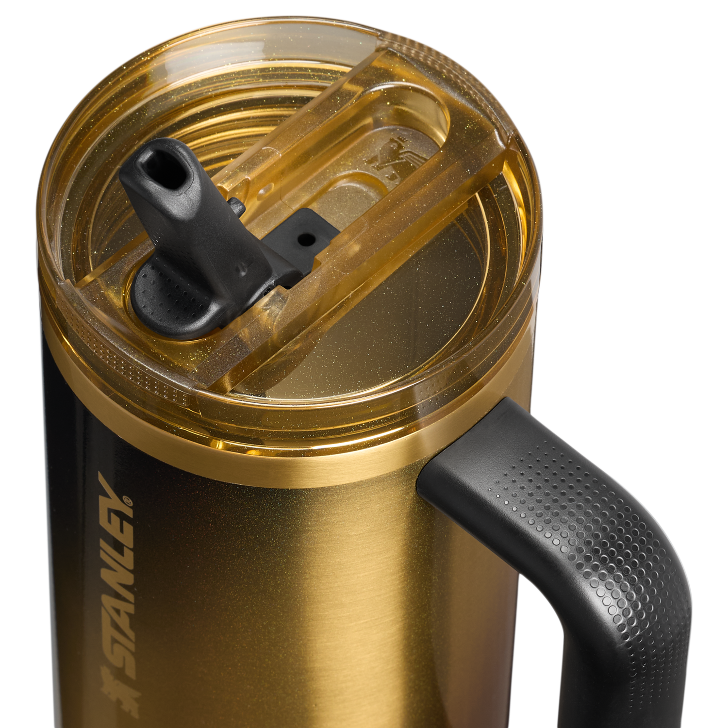 Stanley 1913 The Quencher® ProTour Flip Straw Tumbler 30 OZ 0.88 L in Black Honey | View 2