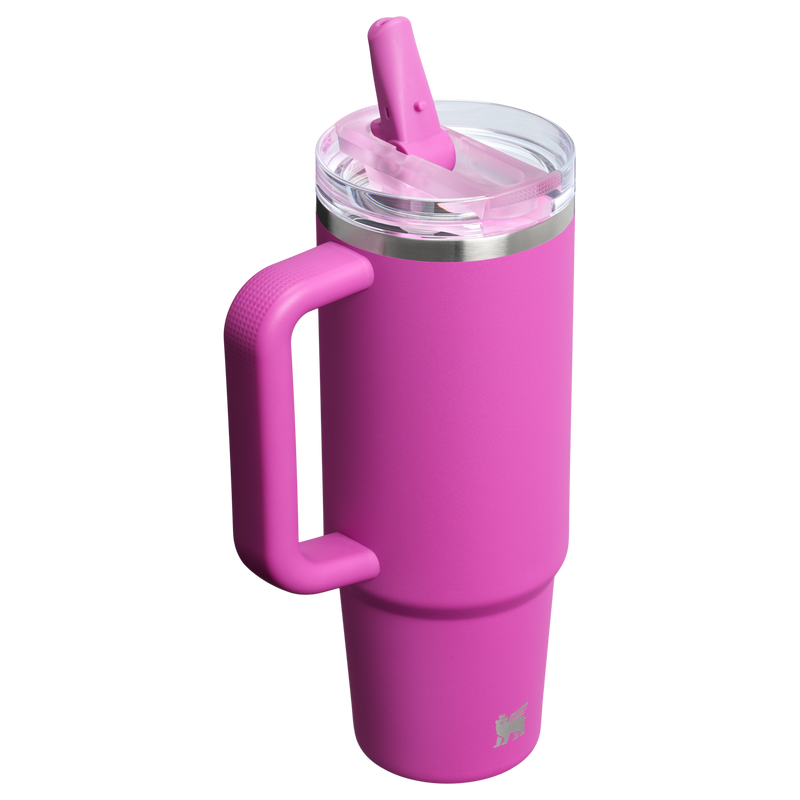 Stanley 1913 The Quencher ProTour Flip Straw Tumbler 30 OZ 0.89 L in Dark Blossom | Back View