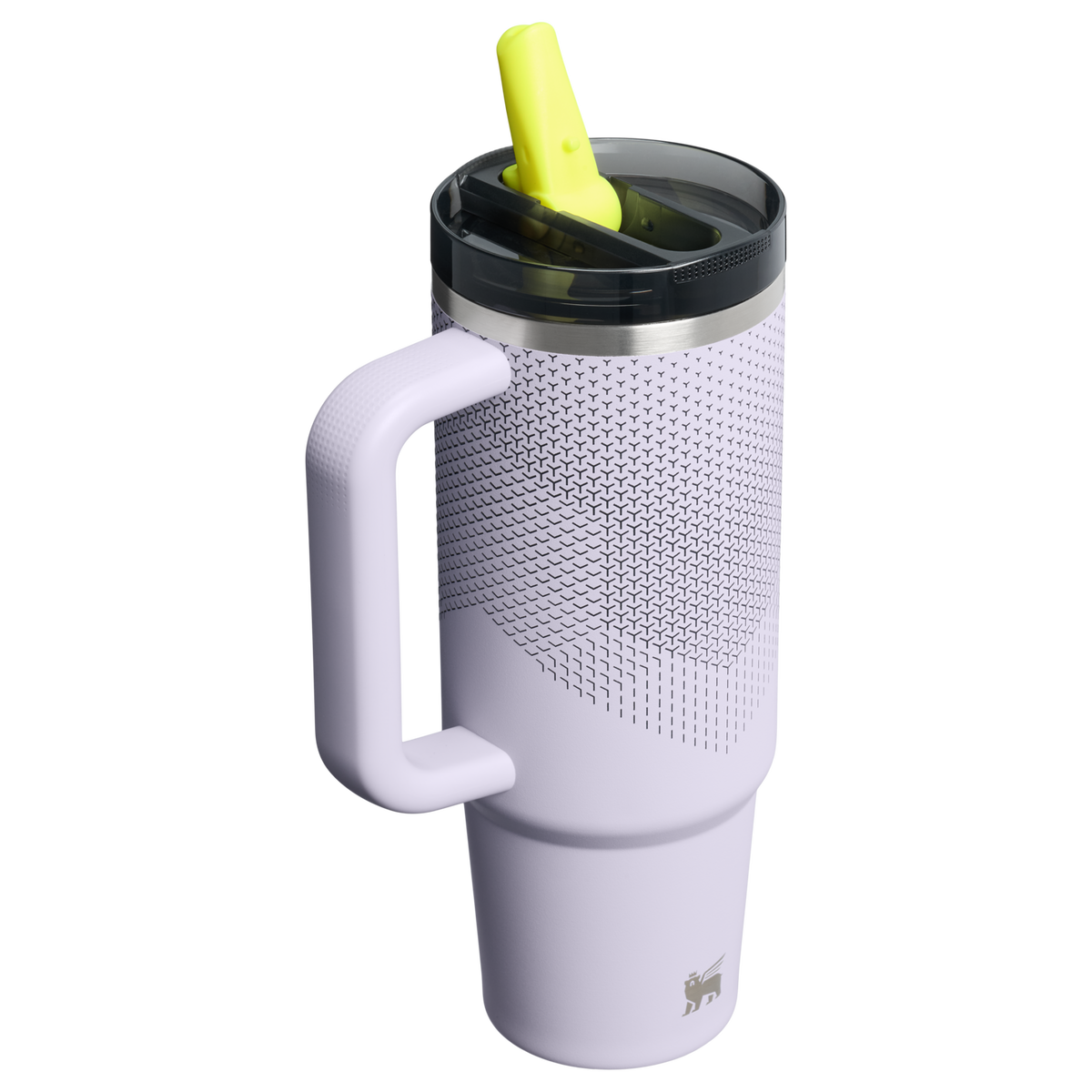 Stanley 1913 The Quencher ProTour Flip Straw Tumbler 30 OZ 0.89 L in Purple Dust Hypergrip | Back View