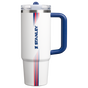 Swatch for Stanley 1913 Country Collection Quencher® ProTour Flip Straw Tumbler 30 OZ 0.89 L in Team White Dark Blue