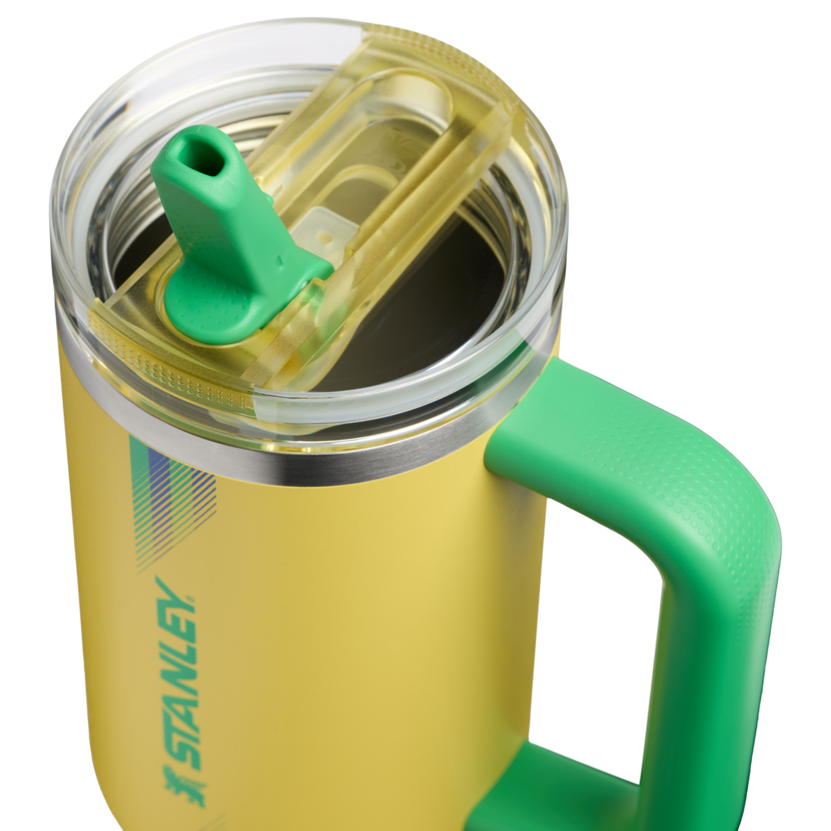 Stanley 1913 Country Collection Quencher® ProTour Flip Straw Tumbler 30 OZ 0.89 L in Team Yellow Green