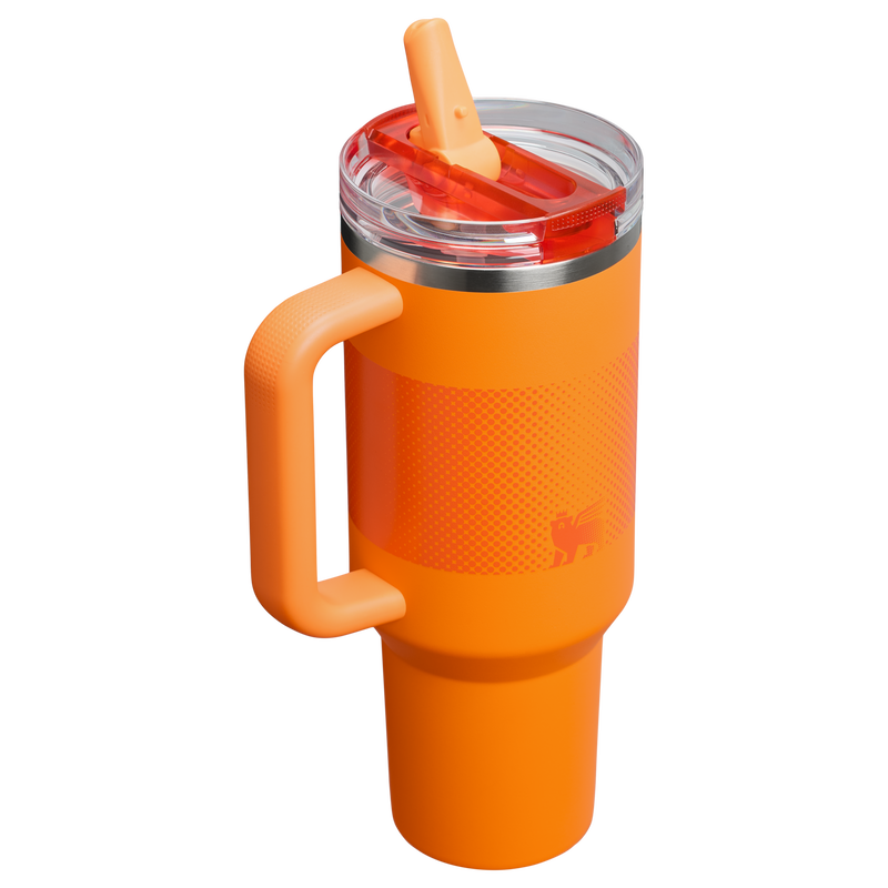Stanley 1913 The Quencher ProTour Flip Straw Tumbler 40 OZ  1.18 L in Goldenrod Fade | Back View