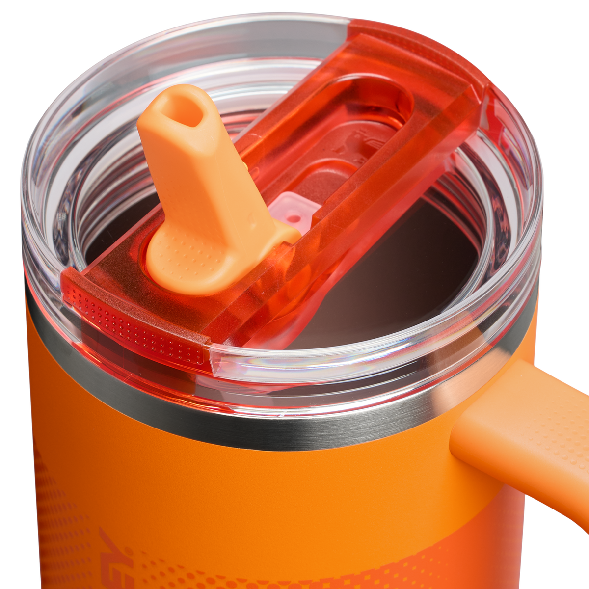 Stanley 1913 The Quencher ProTour Flip Straw Tumbler 40 OZ  1.18 L in Goldenrod Fade | Lid Detailed View