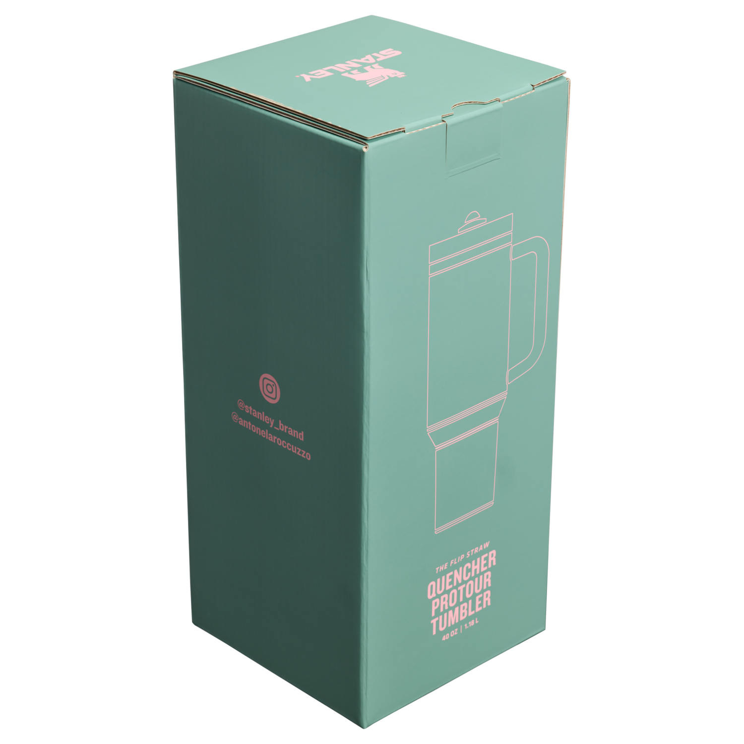 Stanley 1913 Stanley 1913 x Antonela Quencher ProTour Flip Straw Tumbler 40 OZ 1.18 L in Antonela Green | View 6