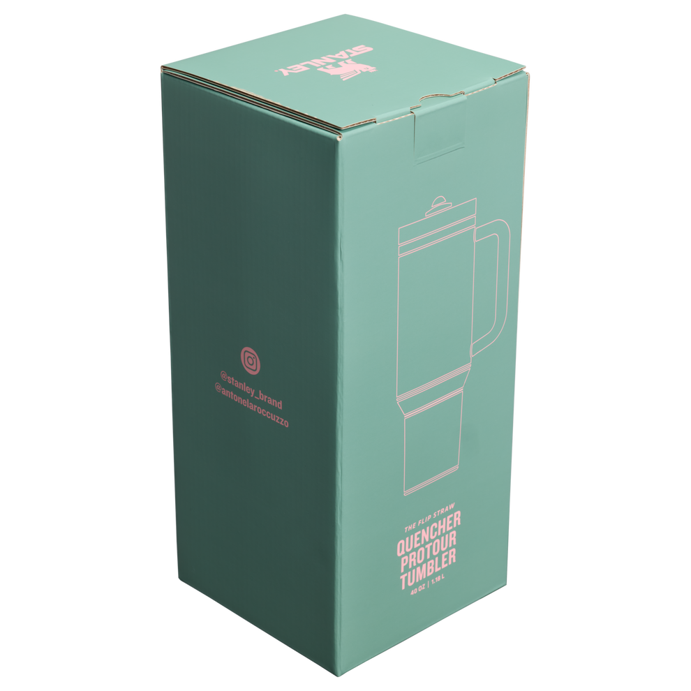 Stanley 1913 Stanley 1913 x Antonela Quencher ProTour Flip Straw Tumbler 40 OZ 1.18 L in Antonela Green