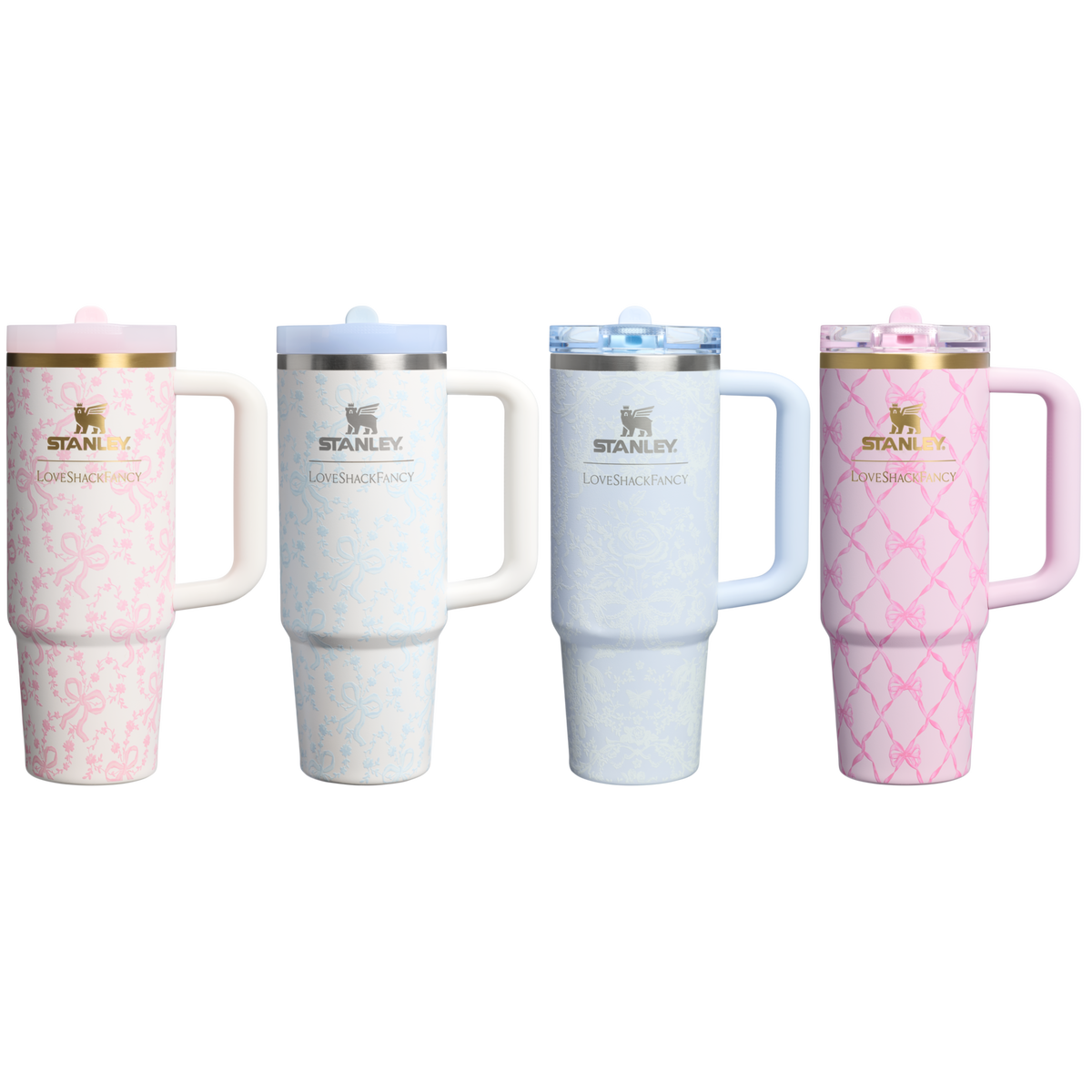 Stanley 1913 x LoveShackFancy Holiday The Quencher® Details ProTour Set 4-pack | 30 OZ