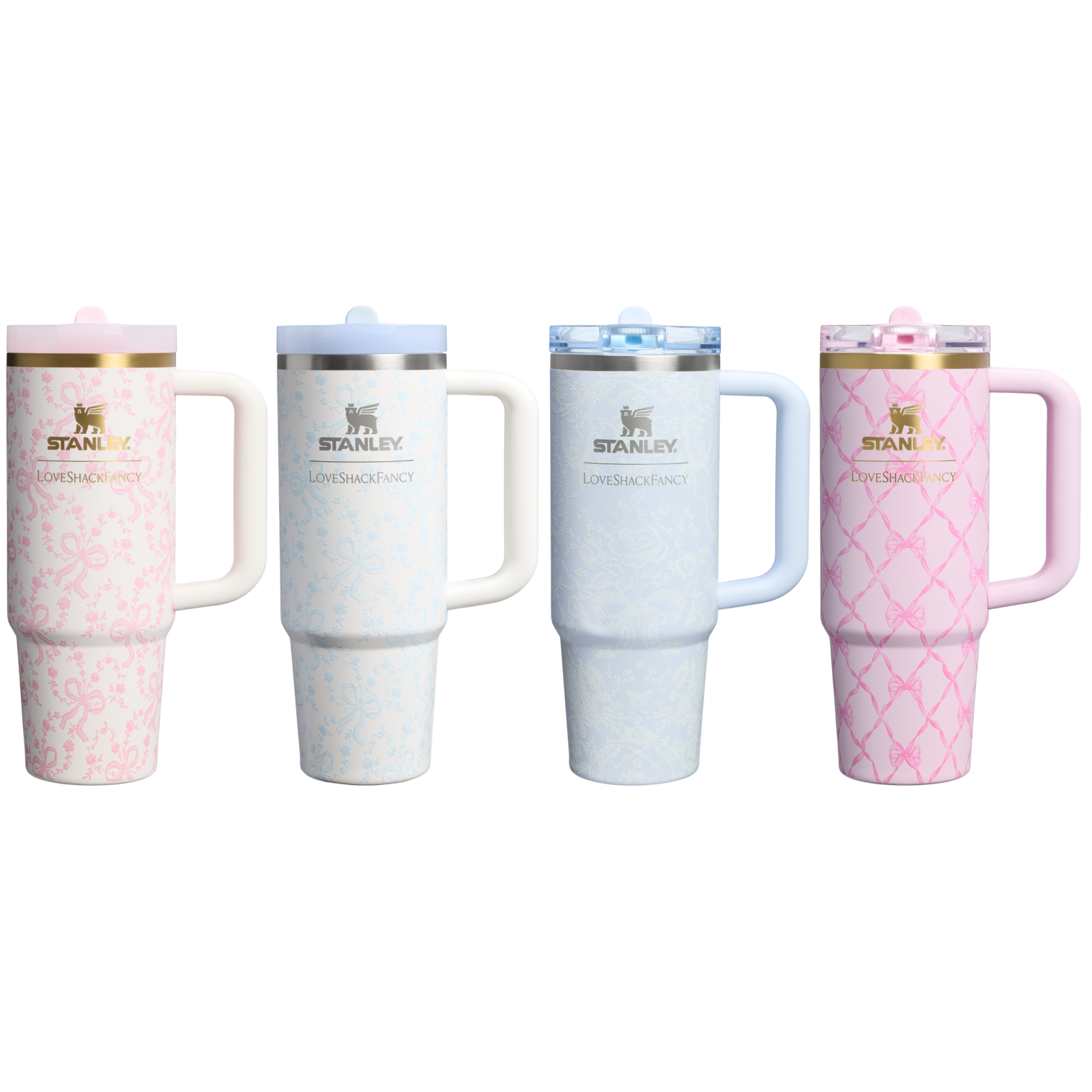 Stanley 1913 x LoveShackFancy Holiday The Quencher® Details ProTour Set 4-pack | 30 OZ