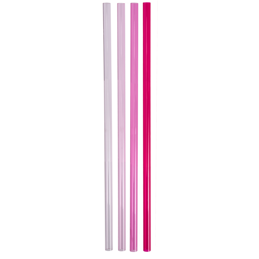 Stanley 1913 Adventure Quencher Travel Tumbler Straws 40 OZ 4-Pack in Pink