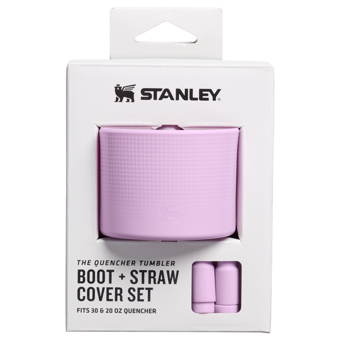 Stanley 1913 Stanley Quencher Boot and Straw Cover Set 20 OZ - 30 OZ in Soft Orchid