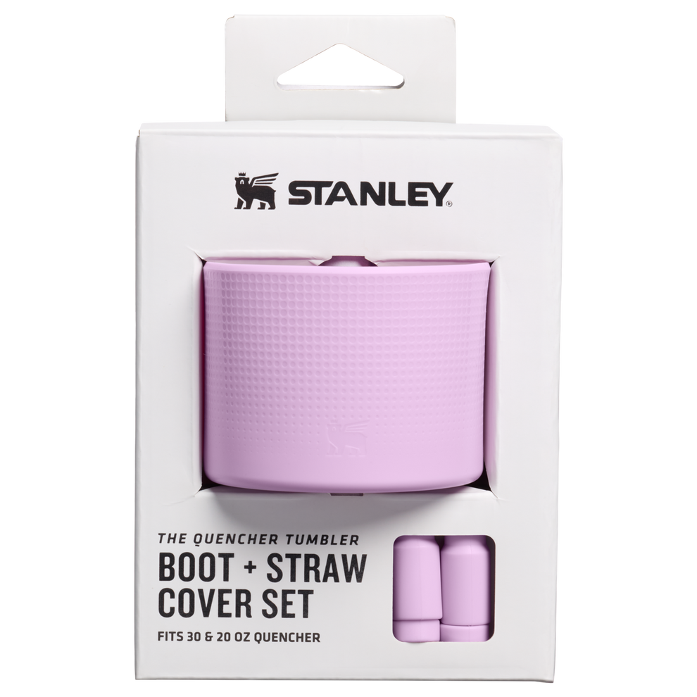 Stanley 1913 Stanley Quencher Boot and Straw Cover Set 20 OZ - 30 OZ in Soft Orchid
