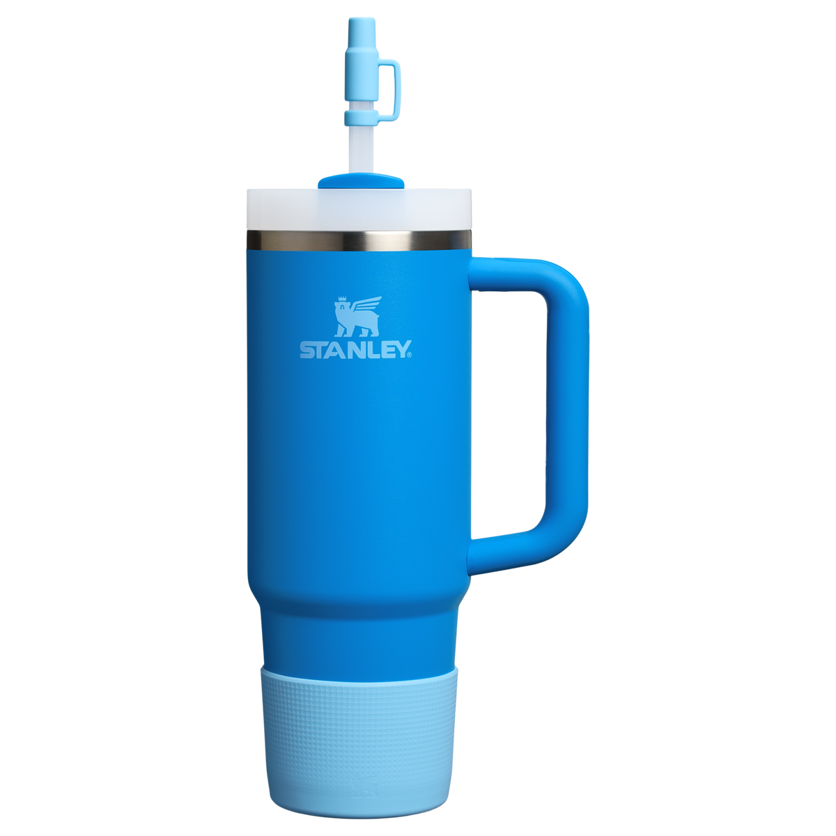 Stanley 1913 Stanley Quencher Boot and Straw Cover Set 20 OZ - 30 OZ in Sky / Fits 20-ounce and 30-ounce Quencher | Front View